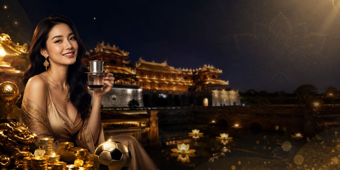 Người chơi thư giãn tại Huế vừa uống cà phê vừa theo dõi kết quả cá cược thể thao